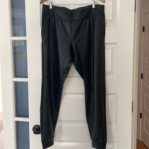 Commando Faux Leather Joggers